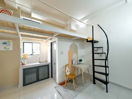 Cho Thuê Phòng Có Gác-Full nội thất ngay Điện Biên Phủ gần Q1, Ngã Tư Hàng Xanh, UEF, HIU