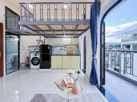 Mới duplex gác cao bancol gần ĐH Marketing, KCX Tân Thuận, gần KDC Nam Long Quận 7