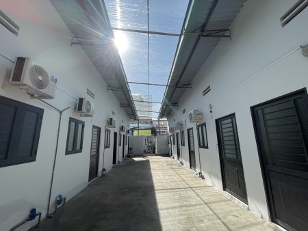 PHÒNG MỚI XÂY NGAY CẦU NAM LÝ - GLOBAL CITY - GÁC CAO - MÁY LẠNH - FREE XE