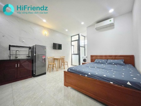 CĂN HỘ STUDIO FULL NỘI THẤT — MÁY GIẶT RIÊNG — Gần Lê Quang Định, ĐH Văn Lang cs2️Nơ Trang Long