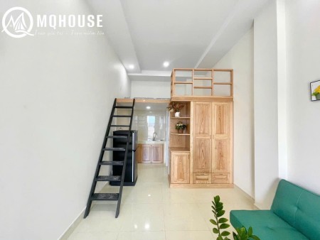 PHÒNG GÁC 30M2, CỬA SỔ LỚN ĐÓN GIÓ MẶT TIỀN HUỲNH TẤN PHÁT - Ở 3NG3XE - TOÀ NHÀ LỚN ĐẸP NHẤT QUẬN 7