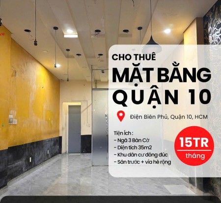 CHO THUÊ MẶT BẰNG 538 ĐIỆN BIÊN PHỦ