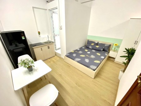CHO THUÊ PHÒNG STUDIO ĐẦY ĐỦ NỘI THẤT CÓ CỬA SỔ KẾ AEON TÂN PHÚ