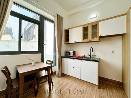 Cho Thuê Căn Hộ Có Gác Full Nội Thất Cửa Sổ Trời Ngay Khu Etown Gần Học Viện Hàng Không, Tân Bình