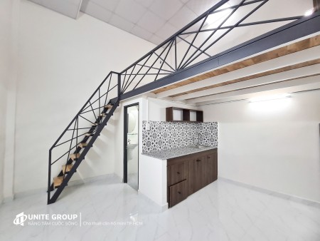 CĂN HỘ GÁC LỬNG FULL NỘI THẤT CÓ CỬA SỔ THOÁNG MÁT NGAY TÂN BÌNH