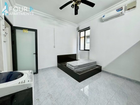 Cho Thuê Phòng Cửa sổ lớn, máy giặt riêng ngay Nguyễn Cửu Vân, Bình Thạnh gần cầu Thị Nghè, giáp Q1
