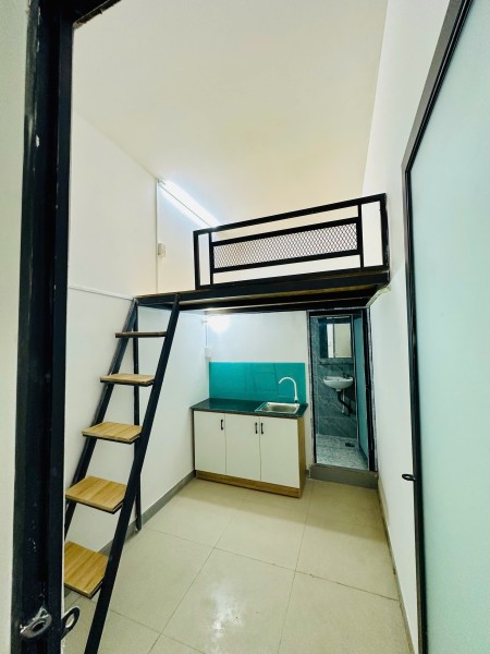 TRỐNG 1 PHÒNG MỚI XÂY SÁT VĂN LANG, IUH, SIÊU THỊ, CHỢ ĐẦY ĐỦ TIỆN NGHI