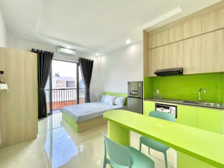 CHO THUÊ PHÒNG BAN CÔNG FULL NỘI THẤT THANG MÁY GIÁ RẺ CHU VĂN AN BÌNH THẠNH