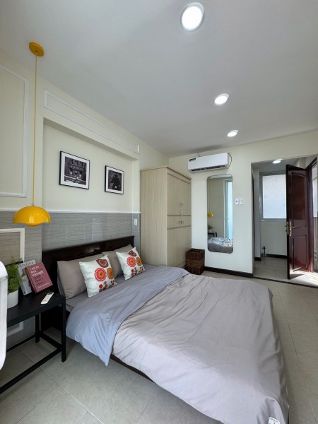 Cho thuê phòng tách bếp, cửa sổ, full nội thất Phú Nhuận gần trung tâm Q1, Q3