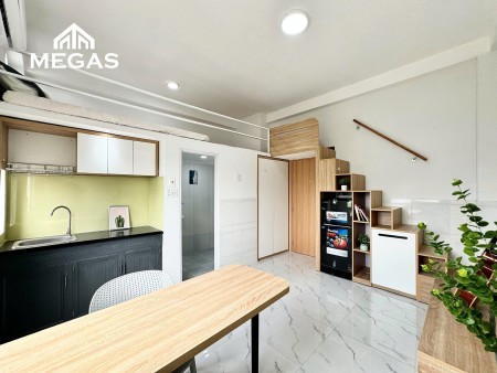 Cho thuê phòng gác mới có nội thất, cửa sổ lớn cực thoáng - bảo vệ 24/24, thang máy..- Quận2