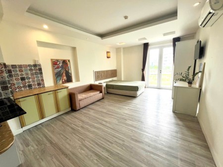 CĂN HỘ DỊCH VỤ/STUDIO FULL NỘI THẤT QUẬN 7 BAN CÔNG SIÊU ĐẸP NGAY TRONG PHÚ MỸ HƯNG,GẦN TDTU,RMIT
