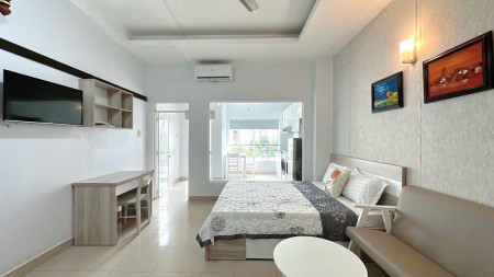 CĂN HỘ MỚI XÂY 1PN NGUYỄN VĂN TRỖI_FULL NỘI THẤT_BAN CÔNG_GẦN NGÃ TƯ PHÚ NHUẬN