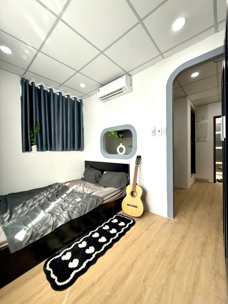  Căn Hộ 1 Phòng Ngủ – Ban Công, Tách Bếp – Full Nội Thất, Decor Sẵn Siêu Đẹp – Gần Đh Văn Hiến