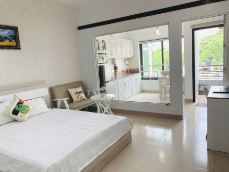 CHO THUÊ CHDV 40M2 FULL NỘI THẤT CÓ BAN CÔNG Ở ĐƯỜNG CÔ BẮC Q. PHÚ NHUẬN