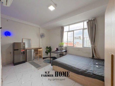 Căn hộ studio full nội thất mới gần sân bay tân sơn nhất, lăng cha cả quận tân bình