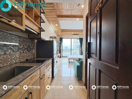 Trọ quận 1 full nội thất 35m2 balcony/cửa sổ gần chợ Bến Thành Takashimaya