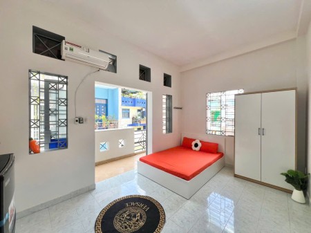 CHO THUÊ PHÒNG TRỌ BAN CÔNG GIÁ RẺ ĐẦY ĐỦ NỘI THẤT GẦN CÔNG VIÊN LÊ THỊ RIÊNG, CHỢ HOÀ HƯNG, GO!..