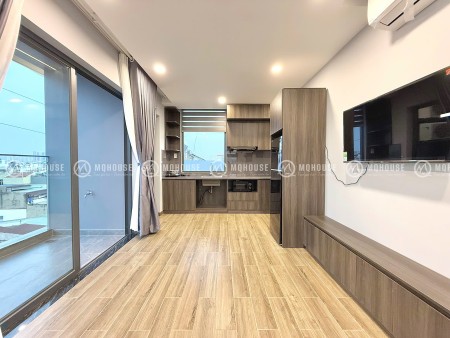 CHUNG CƯ MINI 1PN MỚI 100% NỘI THẤT CAO CẤP, CHỈ TÍNH ĐIỆN NGAY ÂU CƠ GIÁP Q10