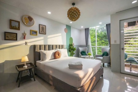 Cho Thuê Căn hộ 1PN Ban Công – Full Nội Thất Cao Cấp – Máy Giặt Riêng – Gần Etown Cộng Hòa