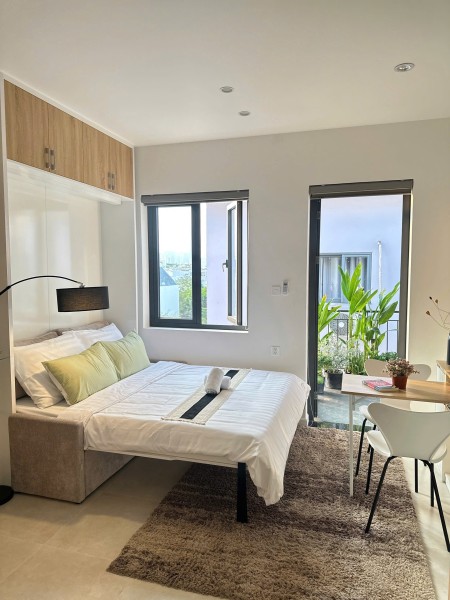 Cho Thuê Căn Hộ 1PN Full Nội Thất, Ban Công – Thang Máy Trung Tâm Tân Bình