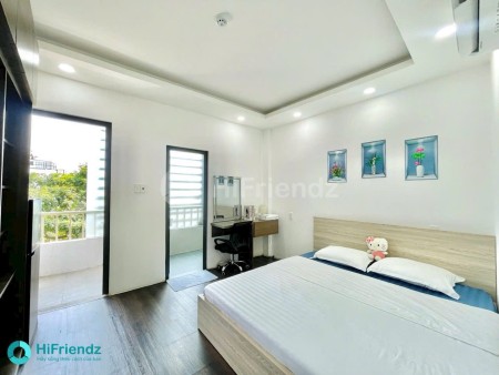 Cho thuê phòng ban công - mặt tiền thang máy - bảo vệ 24/7 quận 3 gần Công trường dân chủ