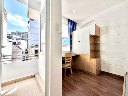 Căn hộ 1pn tách bếp ban công full nội thất rộng 40m2 gần cv hoàng văn thụ sân bay quận tân bình