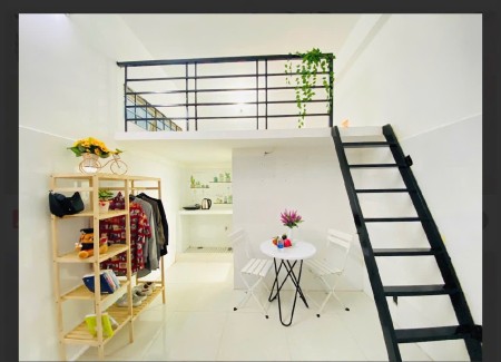 Cho thuê phòng có gác 30m2 ngay công viên Gia Định