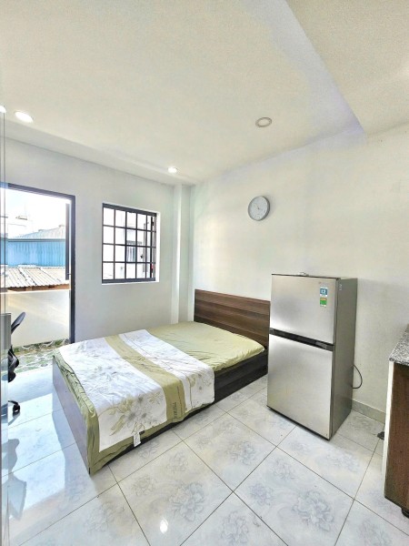 Cho Thuê Phòng Bình Thạnh Ban cong, có thang máy gần cầu Thị Nghè giáp Q1,Q3_Cam kết y hình