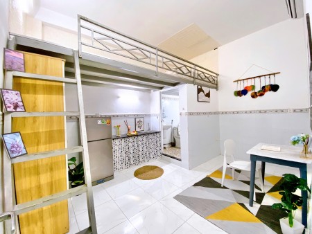 PHÒNG TRỌ MỚI CÓ GÁC, TOILET RIÊNG - CHỈ CÁCH SÂN BAY Tân Sơn Nhất chỉ 5 PHÚT