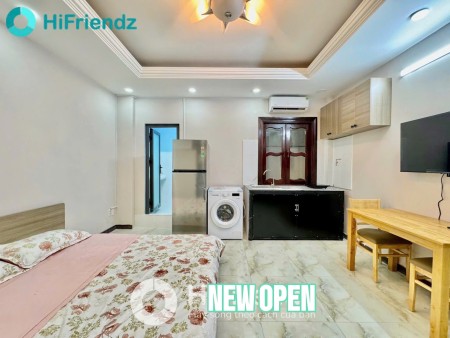 Studio full nội thất máy giặt riêng gần cv hoàng văn thụ sân bay ngã tư bảy hiên quận tân bình