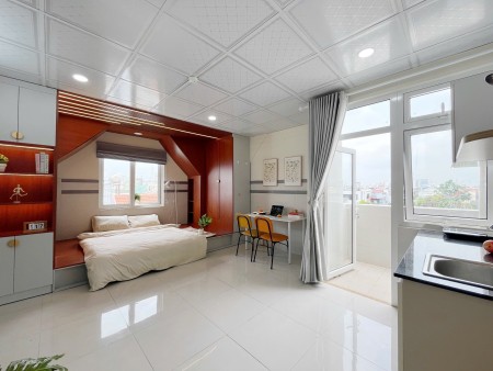 CĂN HỘ 1PN FULL NỘI THẤT HIỆN ĐẠI NGAY PHẠM VĂN ĐỒNG