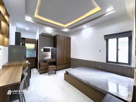 Cho thuê căn hộ minitách bếp thang máy Lê Quang Định, Bình thạnh. Gần chợ Bà Chiểu, đại học Văn Lang