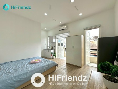 Phòng Cho Thuê Phú Nhuận_Bancong siêu thoáng, Full nội thất_Gần Lê Văn Sỹ, giáp Q3, Q1