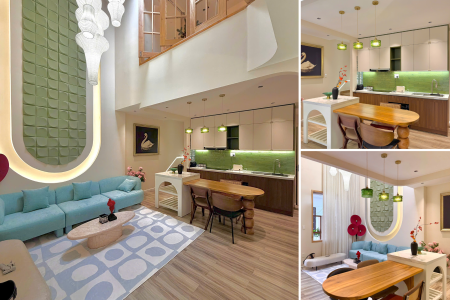 Cho Thuê Nhà Nguyên Căn 2PN Nhà Đẹp Thiết Kế ở Trung Tâm Hải Châu