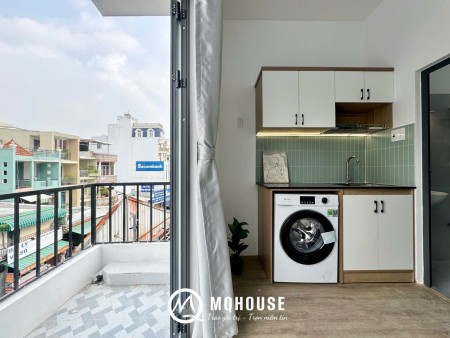 CHO THUÊ CĂN HỘ STUDIO FULL NỘI THẤT - MÁY GIẶT RIÊNG - GẦN HỌC VIỆN HÀNG KHÔNG - TÂN BÌNH