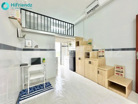 Trống phòng trọ mới, Full nội thất , Ban công cửa sổ Thoáng, Ít phí gần Đảo Kim Cương