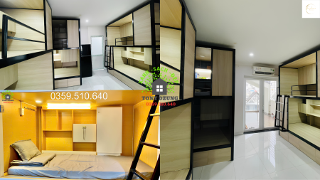 Khai Trương SLEEPBOX CAO CẤP RỘNG - AN NINH - BAN CÔNG & CỬA SỔ - BAO CP - NGAY ĐH CÔNG NGHIỆP CS1