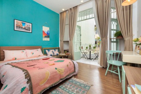 Cho thuê phòng – BANCOL- CỬA SỔ TRỜI – FULL NỘI THẤT gần Vạn Hạnh Mall, Chung cư Hà Đô.