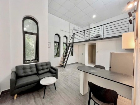 Đại hạ giá - Phòng gác cao, Studio siêu rộng ngay chợ Tân Quy giá chỉ từ 4Tr5