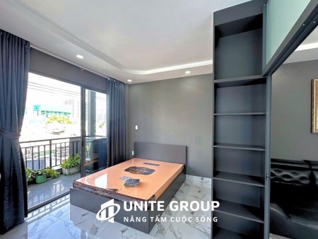 Căn hộ 1 phòng ngủ, ban công ở Huỳnh Tấn Phát, quận 7. Gần Phú Mỹ Hưng, cầu Tân Thuận, khu Chế Xuất