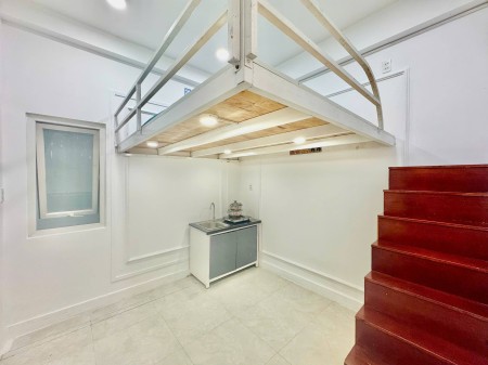 PHÒNG TRỌ CÓ GÁC LỬNG THOÁNG MÁT, FULL NỘI THẤT, CÓ BẾP & WC RIÊNG, 28 PHẠM VĂN CHIÊU