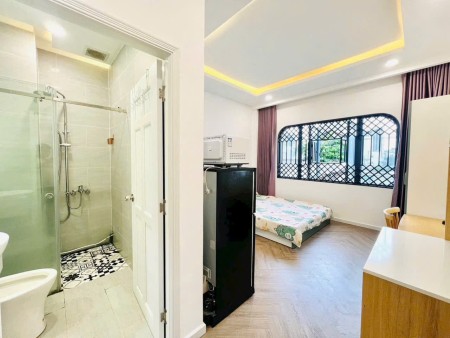 Phòng Cửa Sổ Full Nội Thất 32m2 Lê Quang Định Bình Thạnh Gần Chợ Bà Chiểu Cầu Bông Hàng Xanh Quận 1