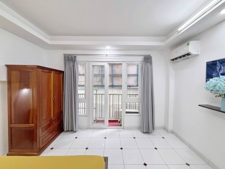 PHÒNG STUDIO FULL NỘI THẤT, CÓ BAN CÔNG, THOÁNG MÁT, 35M2 PHẠM VĂN HAI