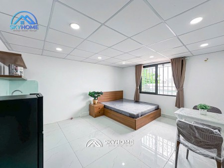 TRỌ BÌNH THẠNH GẦN CHỢ BÀ CHIỂU STUDIO 34m2 FULL NỘI THẤT CỬA SỔ LỚN LÊ QUANG ĐỊNH BÌNH THẠNH