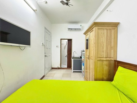 PHÒNG STUDIO FULL NỘI THẤT 81 TRƯƠNG ĐỊNH – BẾP RIÊNG, WC RIÊNG – CỰC KÌ MÁT MẺ, GIÁ CHỈ 4,5TR