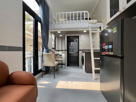 CHO THUÊ CĂN HỘ DUPLEX MỚI TOANG FULL NỘI THẤT BAN CÔNG LỚN NẰM NGAY TRUNG TÂM BÌNH THẠNH GIÁ HẠT DẺ