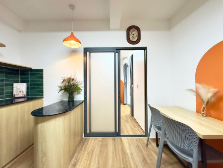 Phòng căn hộ siêu đẹp 1PN PK bancon riêng Số 8 Sông Thương Quận Tân Bình (Đối diện sân bay TSN)