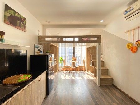 CHO THUÊ CHDV DUPLEX 40m2 FULL NỘI THẤT CỬA SỔ LỚN Ở ĐƯỜNG NGUYỄN CÔNG HOAN Q. PHÚ NHUẬN