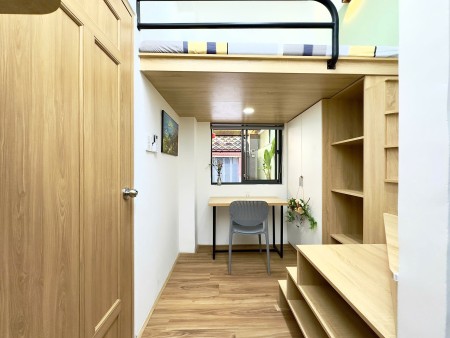 Phòng gác lửng đủ NT ngay sân bay TSN, Số 8 Sông Thương Q Tân Bình