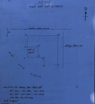 Cần bán lô đất diện tích 2.945 m² tại phường Hoàng Tiến, TP Chí Linh, Hải Dương.